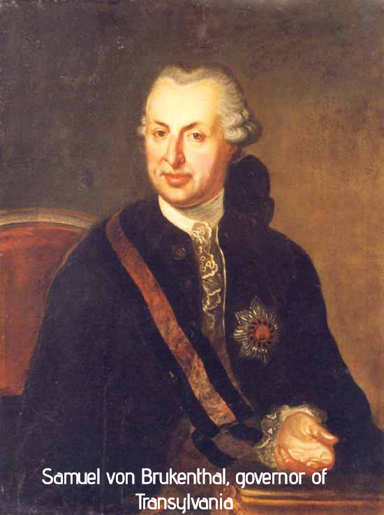 <p>Samuel von Brukenthal, governor of Transylvania</p>