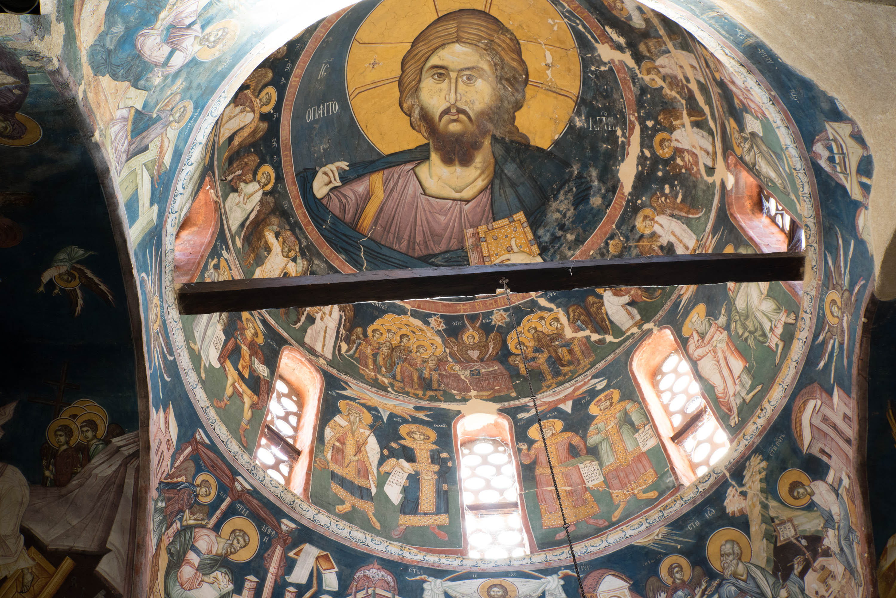 <p>Dome, Church of the Mother of God Hodegetria, 1335&ndash;37 (source: D. Manasić)</p>