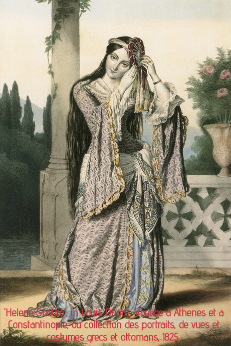 <p>Princess Eleni Soutu (source: Manolis Vlachos, ed., Louis Dupré, Ταξίδι στην Αθήνα και στην Κωνστaντινούπολη, [Louis Dupré. A Voyage from Athens to Istanbul.] Athens, 1994).</p>