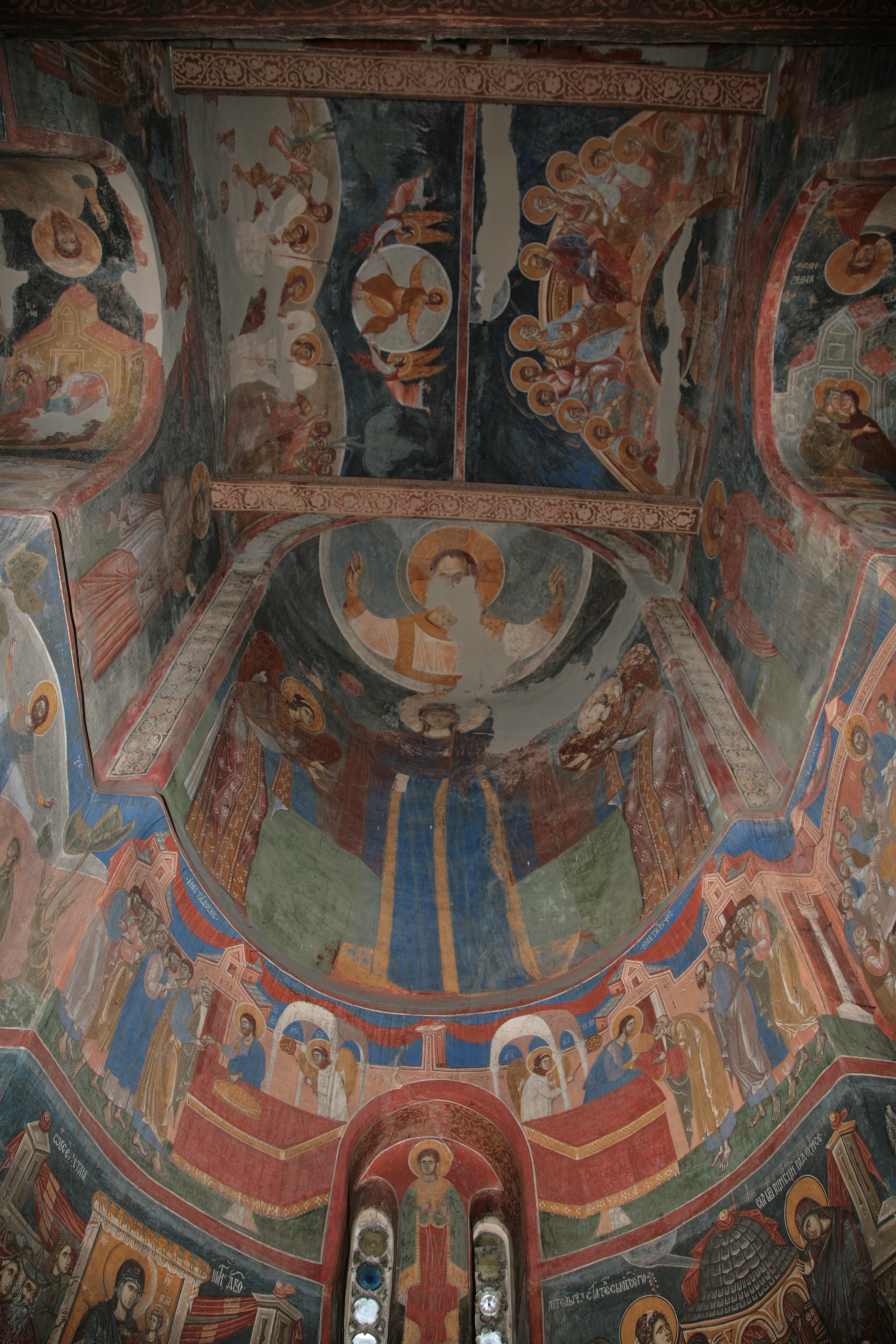 <p>View of the sanctuary, Church of St. Demetrios, Markov Monastery, 1376/7, Su&scaron;ica near Skopje, Republic of North Macedonia (source: D. Djoković)</p>
