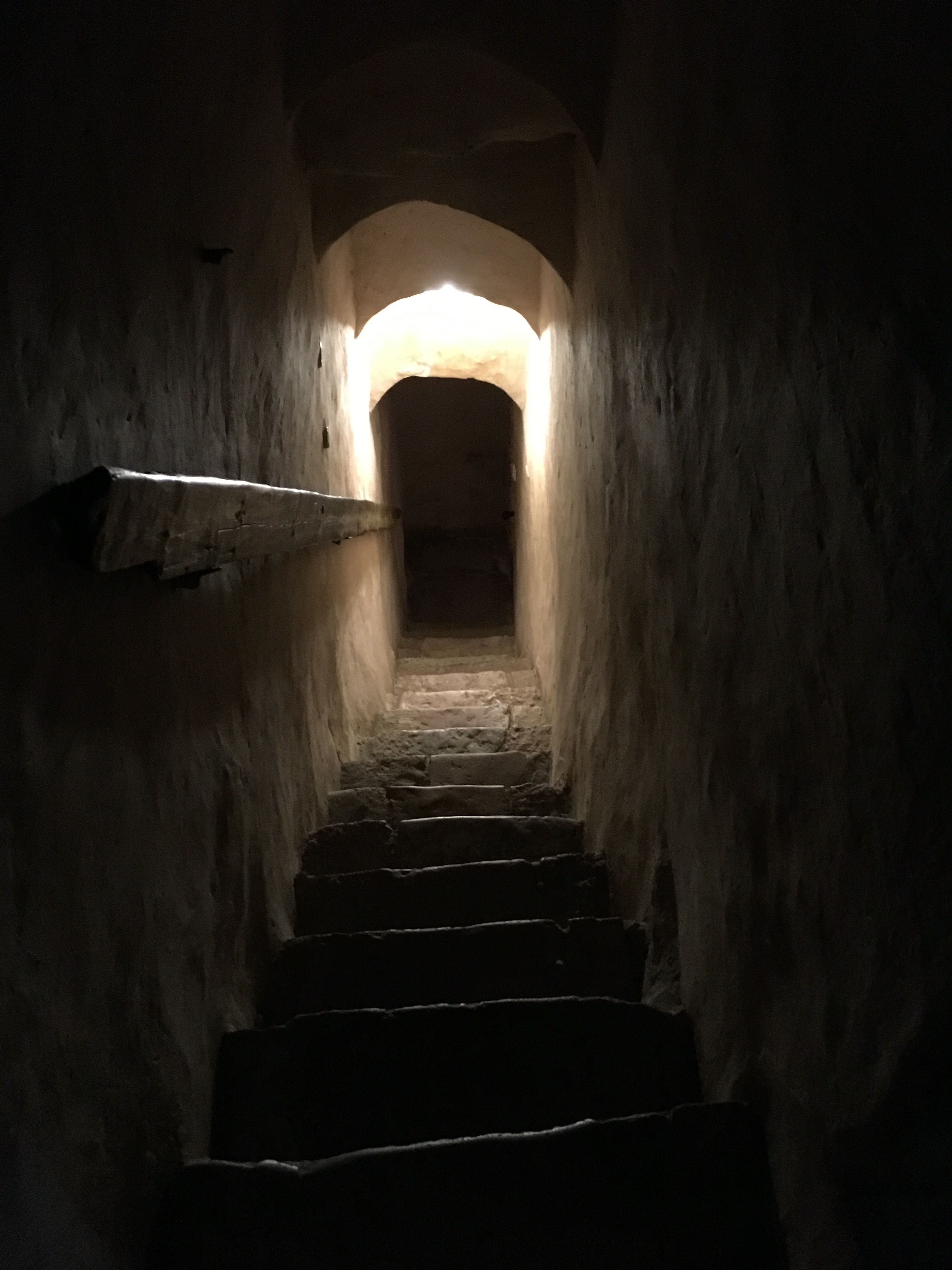 <p>Steps leading from the chamber in the gallery down to the main part of the church, 1374, Church of the Transfiguration of Our Savior on Ilyina Street, 1374, Veliky Novgorod (source: O. Yunak)</p>