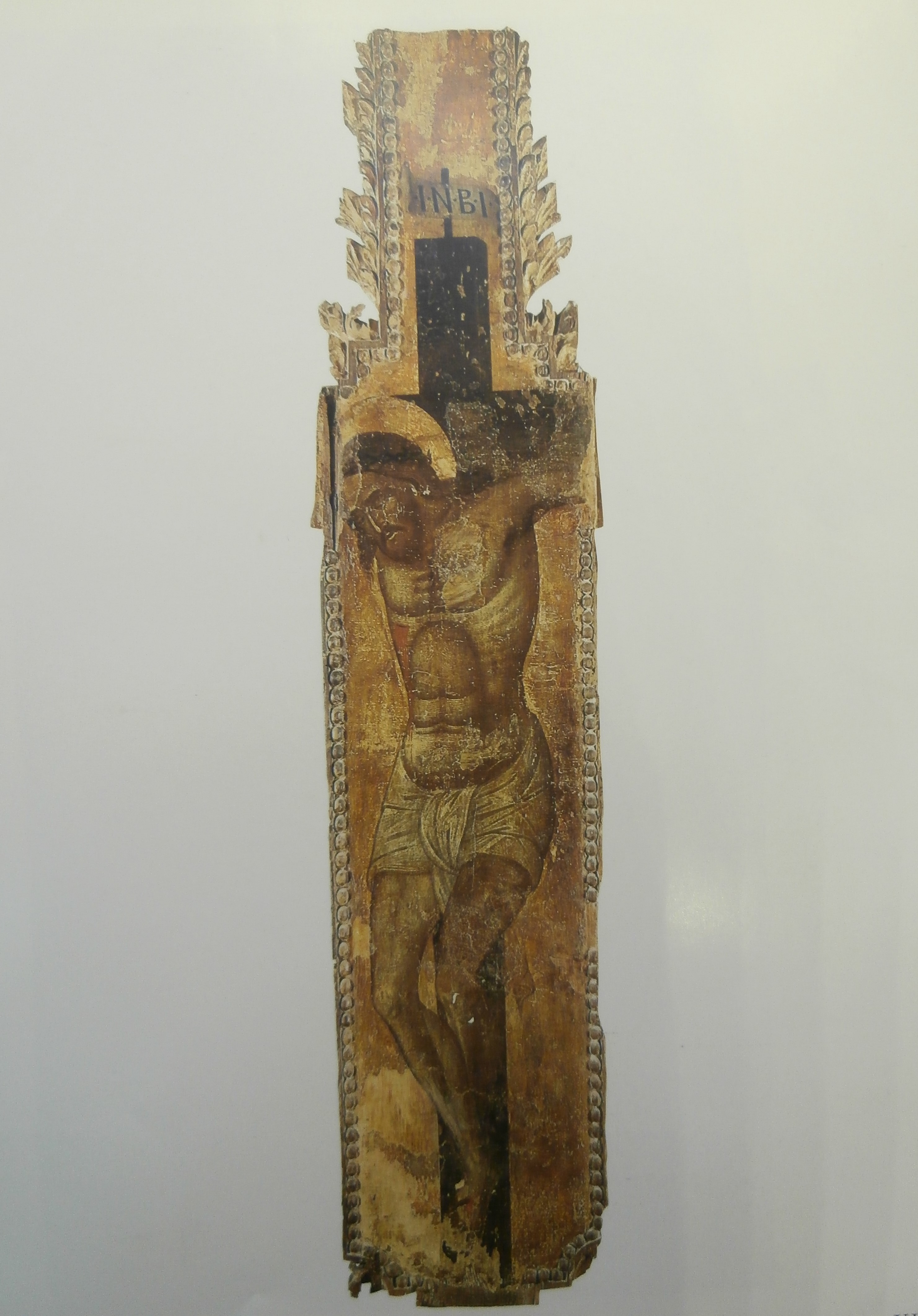 <p>Ieremias Palladas (attrib.), Crux Magna, early 17th c., egg tempera on wood, All Saint’s fraternity-Icon Museum, Korčula, Croatia (source: Gamulin, Ggro. The Painted Crucifixes in Croatia, Monumenta Artis Croatiae: First series, Zagreb, 1983: 124, cat. XII.)</p>