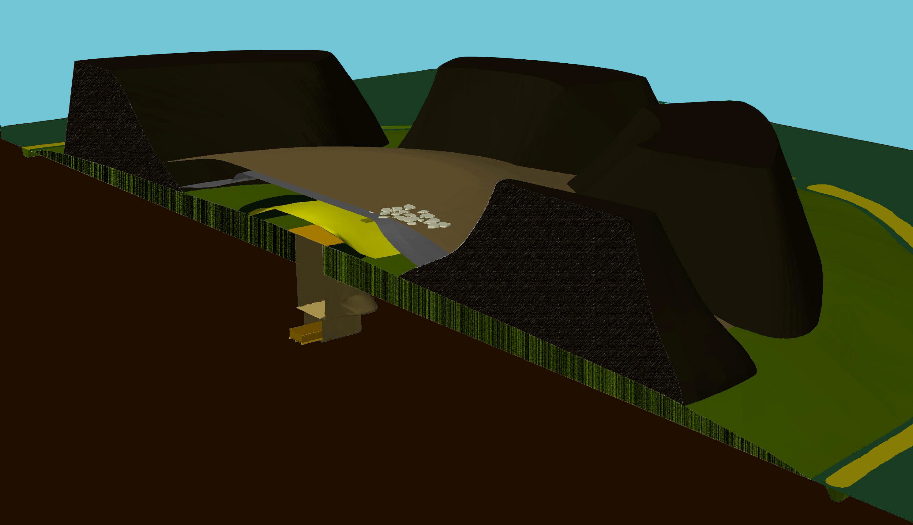 <p>Burial site reconstruction.&nbsp;</p>